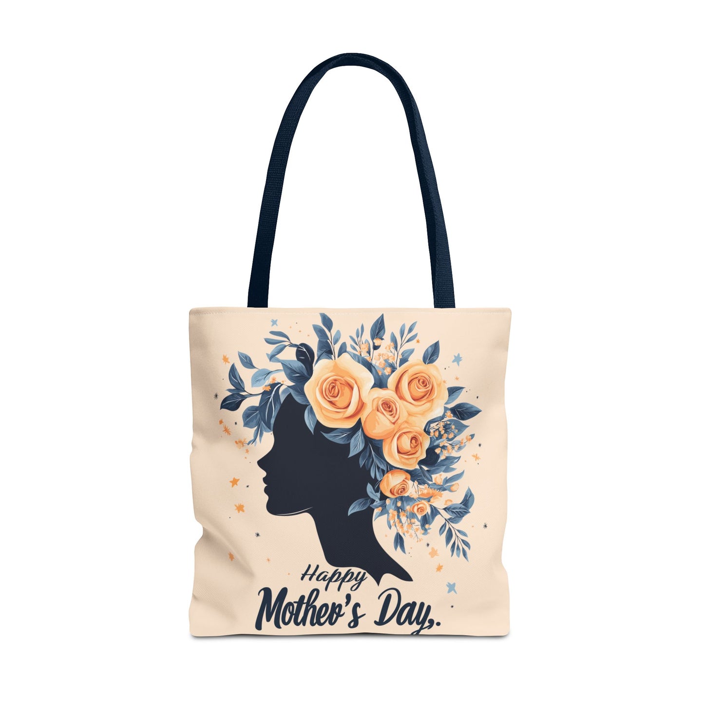 Happy Mother's Day Floral Tote Bag – Perfect Gift for Moms and Caregivers