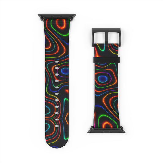 Cyberpunk Midnight Glow Apple Watch Band