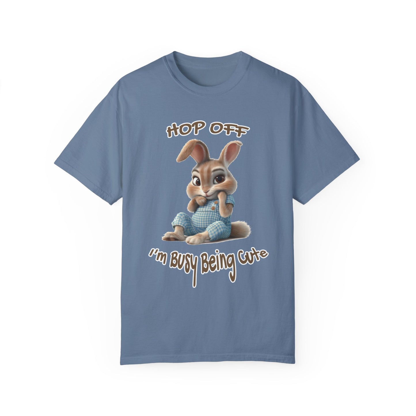 Hand-drawn bunny Easter shirt