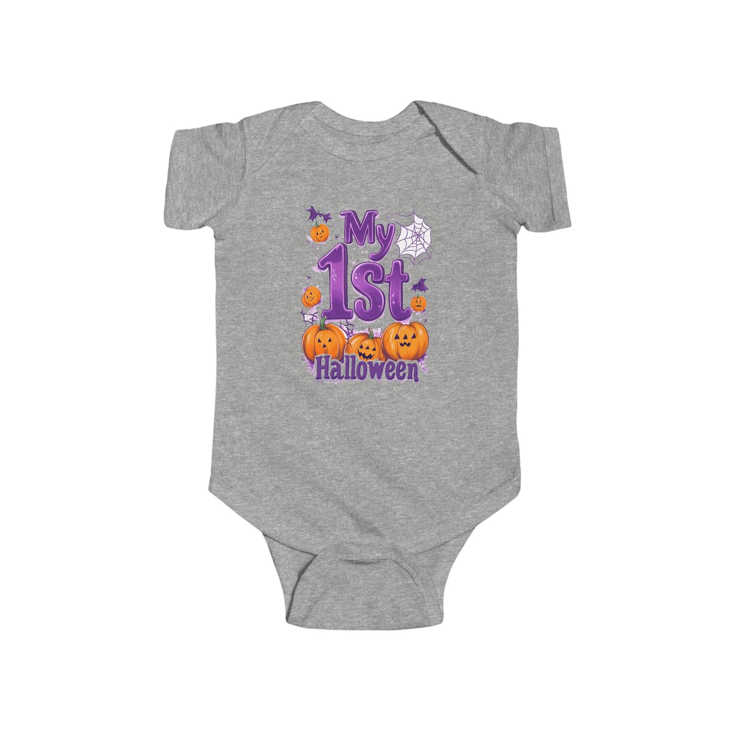 Infant fine jersey bodysuit for Halloween