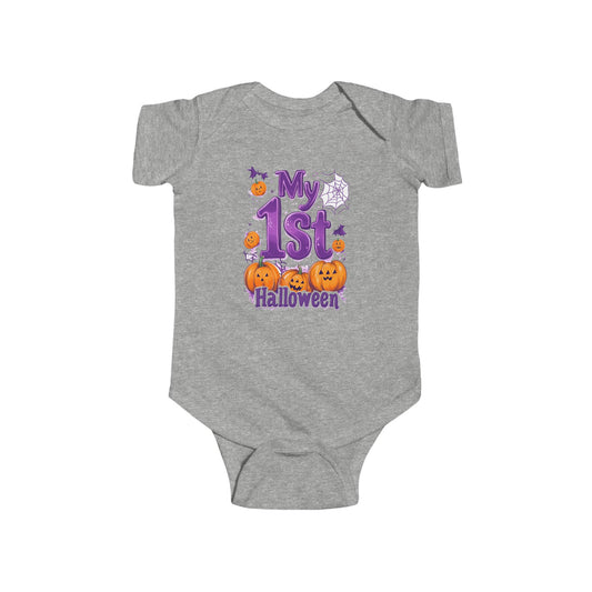 Infant fine jersey bodysuit for Halloween