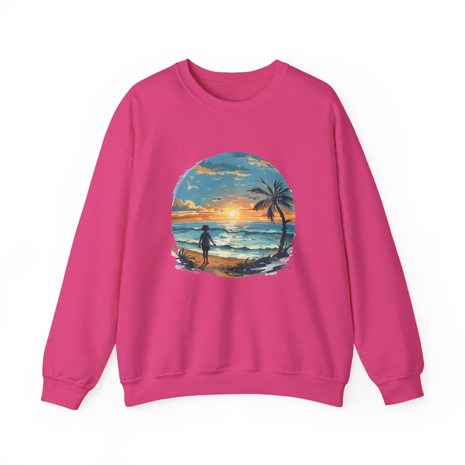 Breathable unisex crewneck