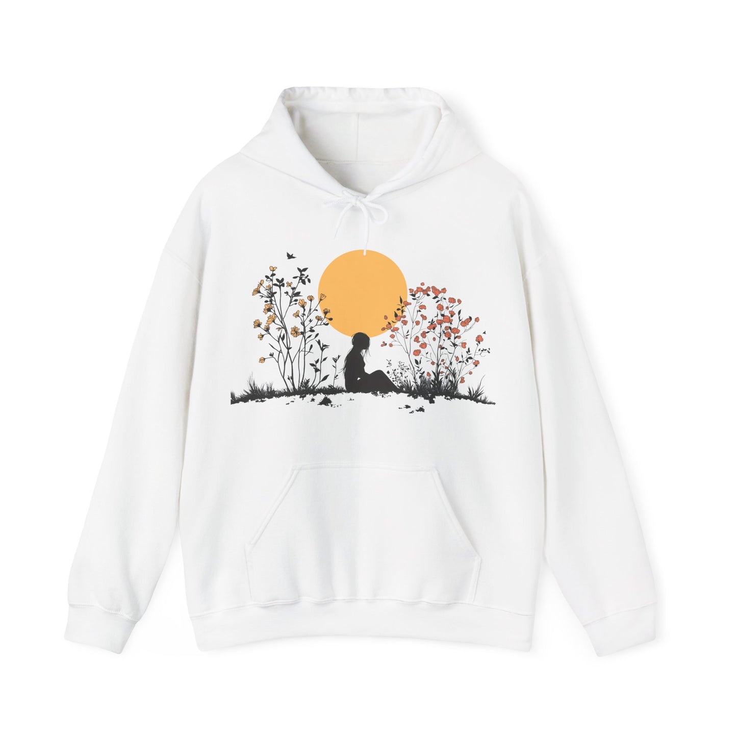 Nature and art hooded sweatshirt