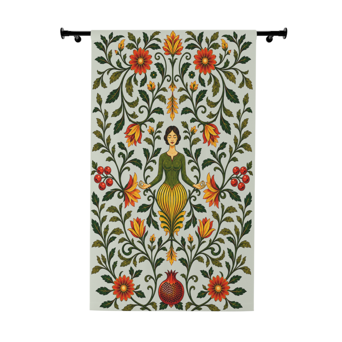 William Morris Blackout Window Curtain