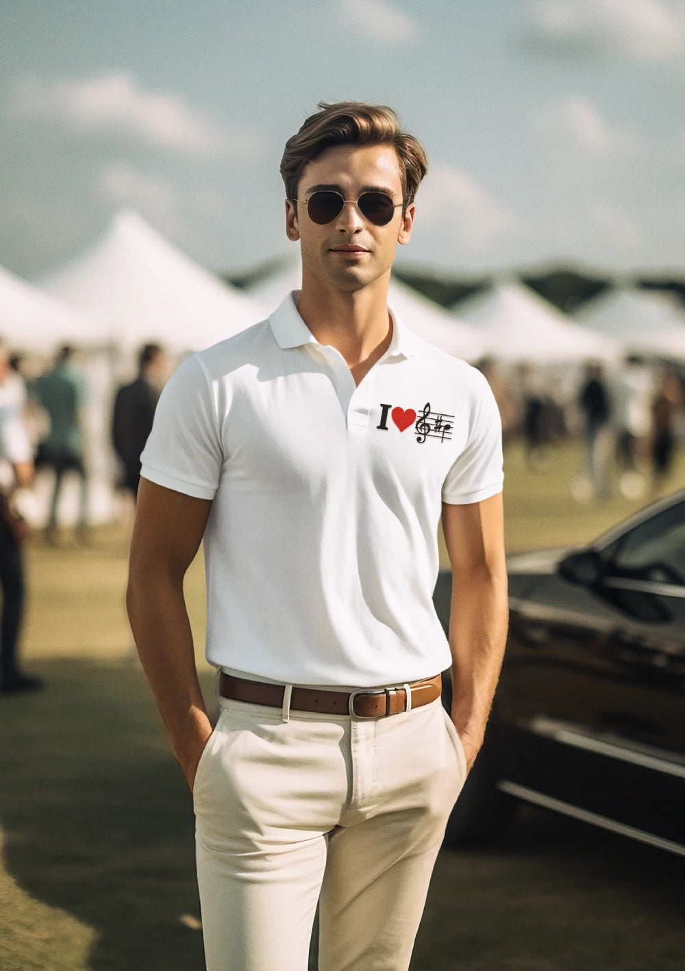 Men's Love Polo - Gift for Men