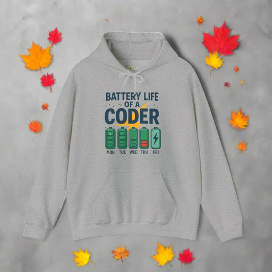 Battery Life of a Coder: Why This Hoodie Is the Perfect Gift for Programmers