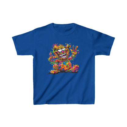 Youth Heavy Cotton™ Tee - Kids Graphic Tee - Unisex Funny Cat T-Shirt