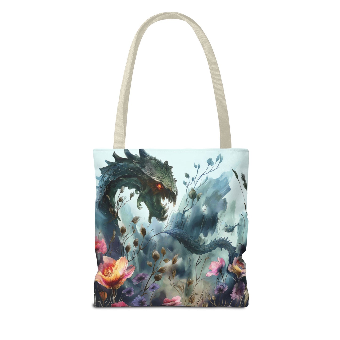 Mythical Dragon Tote Bag - Two side print design