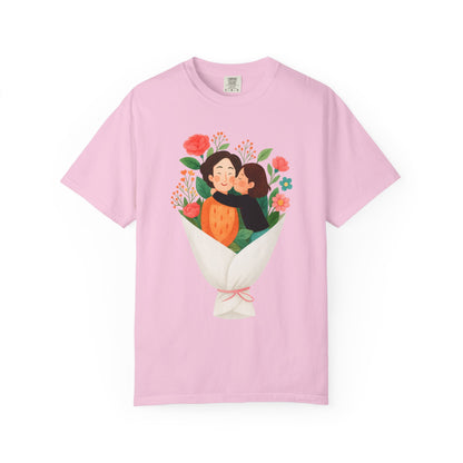 Floral Design T-Shirt - Perfect for Gift Giving and Everyday Wear - Mother's Day Gift - Birthday Gift
