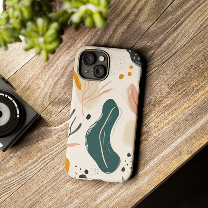 Phone Case with Abstract Art design - iPhone, Samsung, and Google case