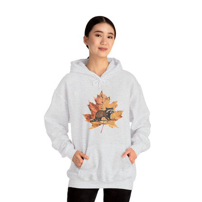 Raccoon Design Hoodie - Unisex Heavy Blend™ Hooded Sweatshirt