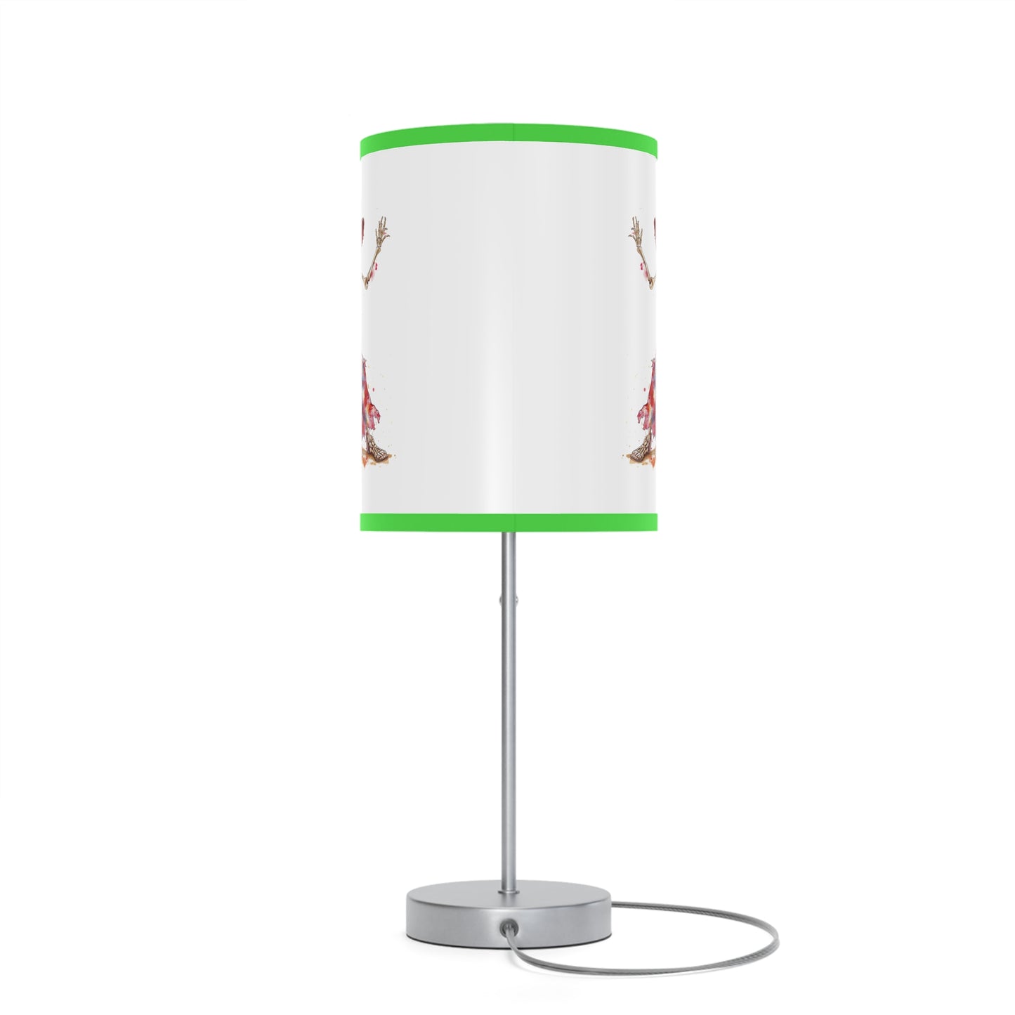 Lamp on a Stand, US|CA plug - Watercolor Skeleton Lamp - Table Lamps