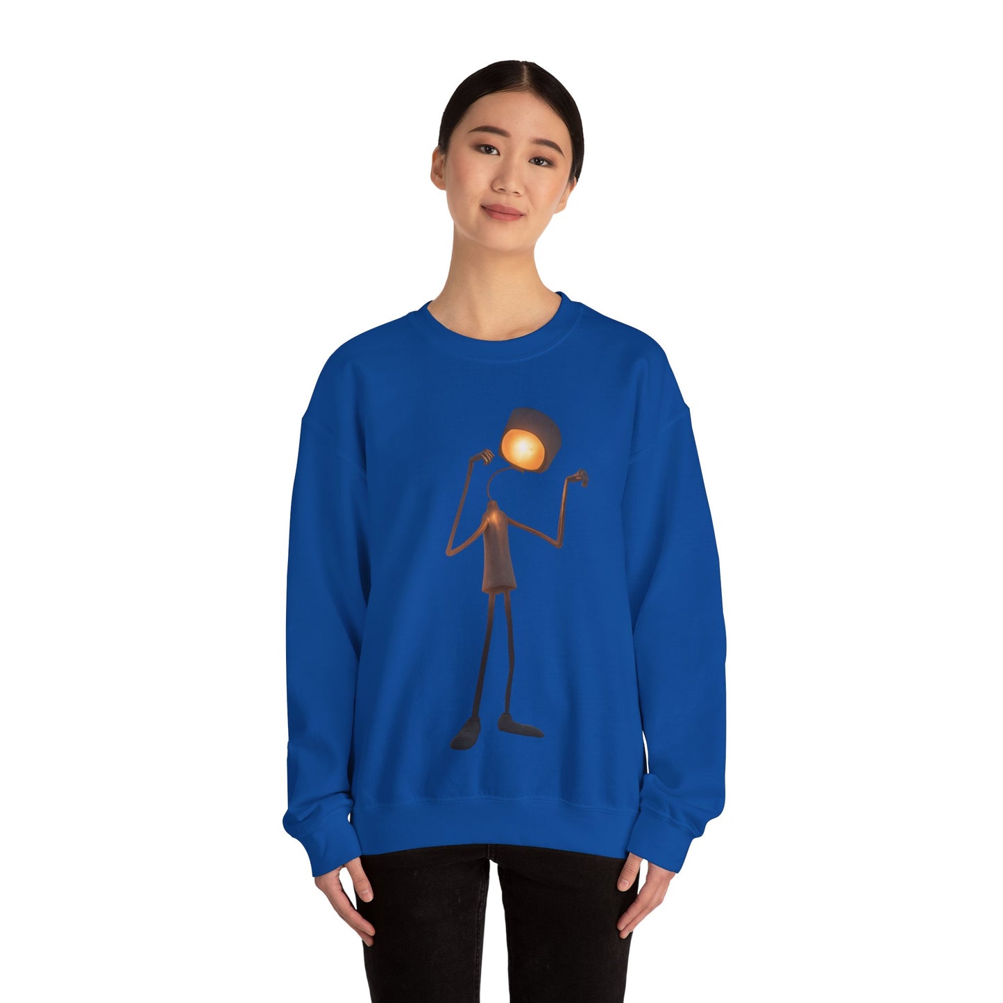 Victory Lamp Crewneck Sweatshirt - Unisex Heavy Blend™ Crewneck Sweatshirt