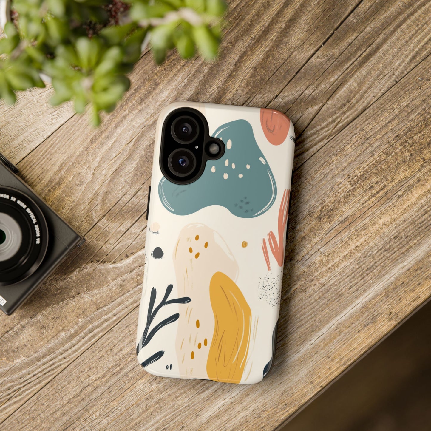Abstract Shapes Phone Case - iPhone, Samsung, and Google case