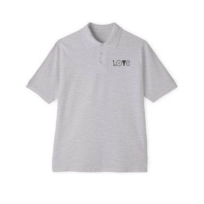 Men's Love Polo Shirt - Casual Comfort for Everyday Style