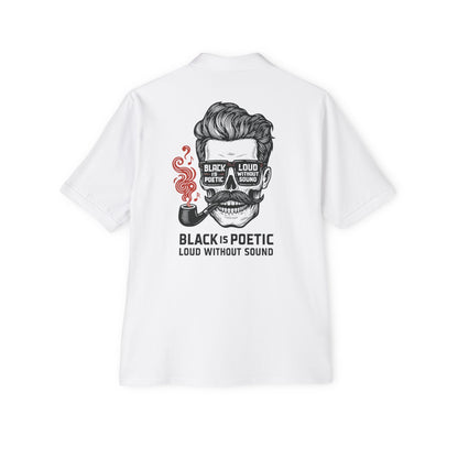 Stylish Graphic Polo Shirt, Casual Wear, Unique Gift for Men, Summer Fashion, Father's Day Shirt