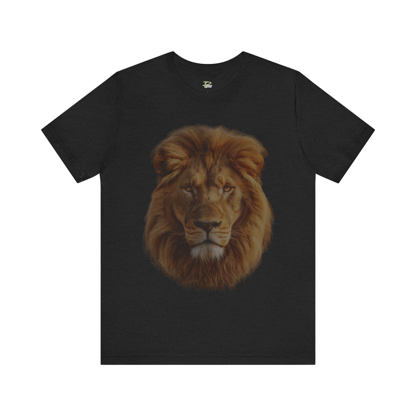 Unisex Lion Portrait Tee - Majestic King of the Jungle T-shirt