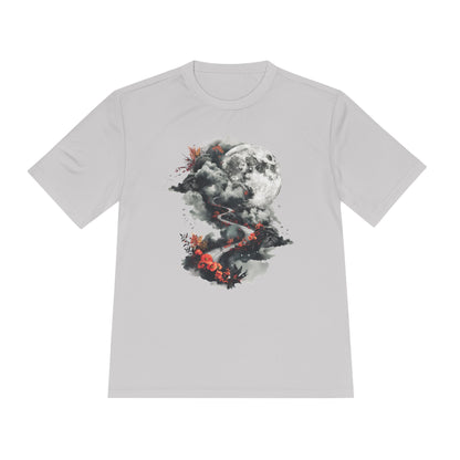 Unisex Wicking Tee Shirts - Beautiful Road Going up to Space T-shirt