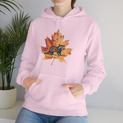 Raccoon Design Hoodie - Unisex Heavy Blend™ Hooded Sweatshirt