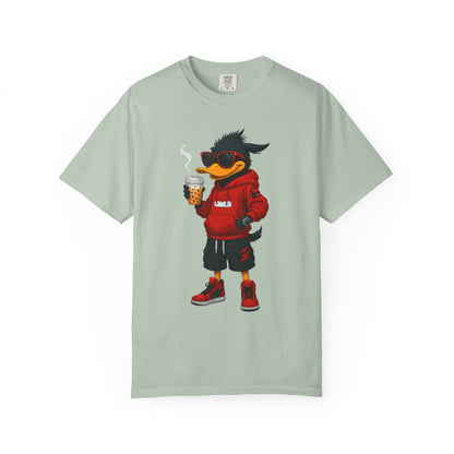 Cool Cartoon Duck Men's T-Shirt, Casual Graphic Tee, Fun Summer Shirt, Gift, Streetwear Style, Perfect for Parties