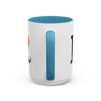 I Love Dad Accent Coffee Mug - Perfect Gift for Men - Father's Day Gift
