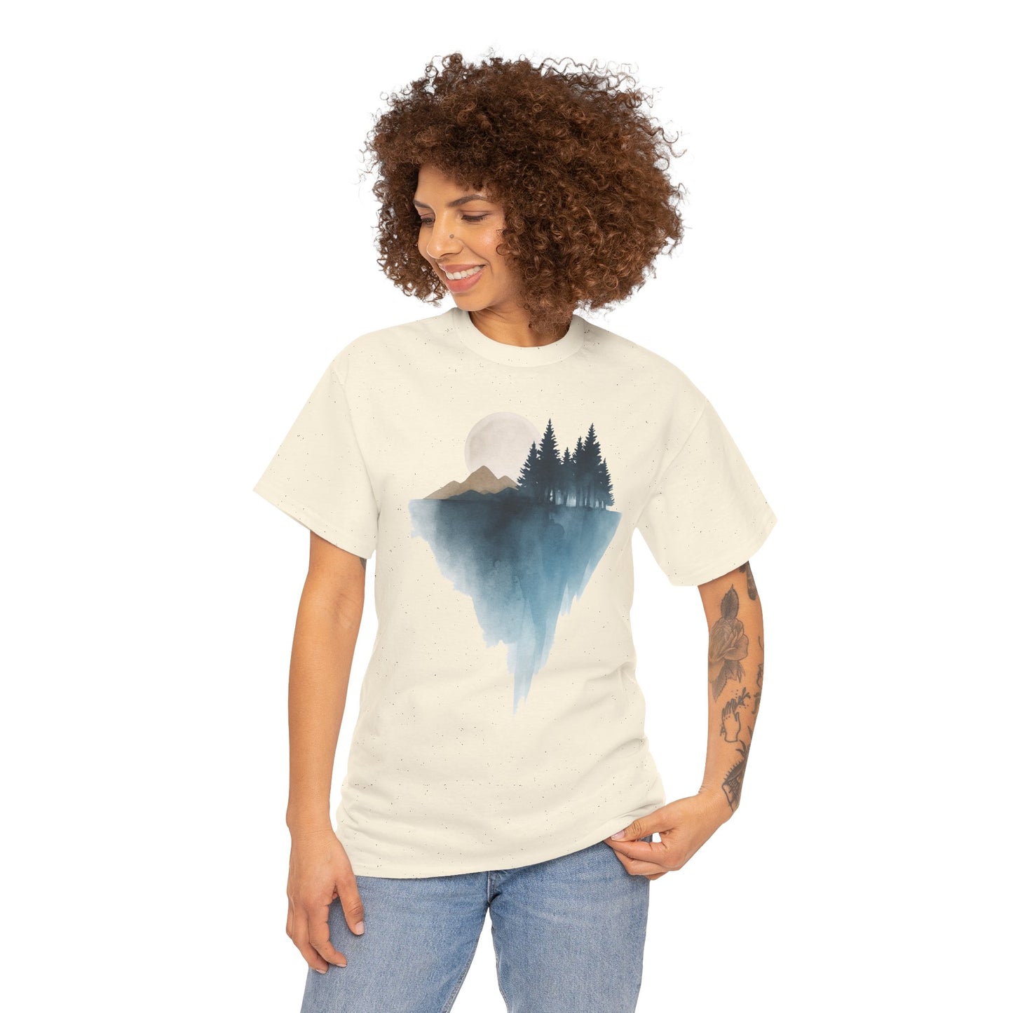 Scenic Nature Unisex Cotton Tee - Adventure Awaits