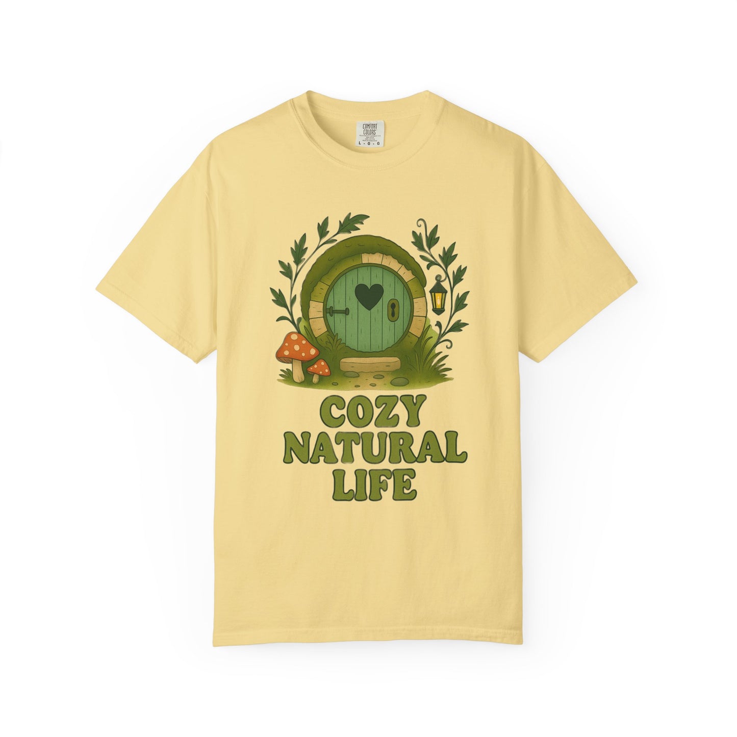 Cozy Natural Life T-Shirt, Eco-Friendly Tee, Nature Lover Shirt, Unique Gift for Adventurers, Casual Wear for All Seasons