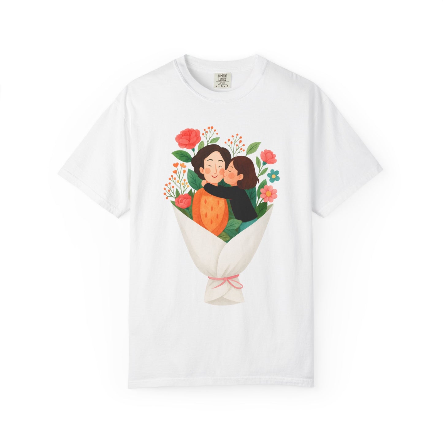Floral Design T-Shirt - Perfect for Gift Giving and Everyday Wear - Mother's Day Gift - Birthday Gift