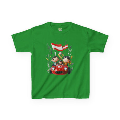 Youth Heavy Cotton™ Tee - Funny Race Car Graphic T-shirt for Kids