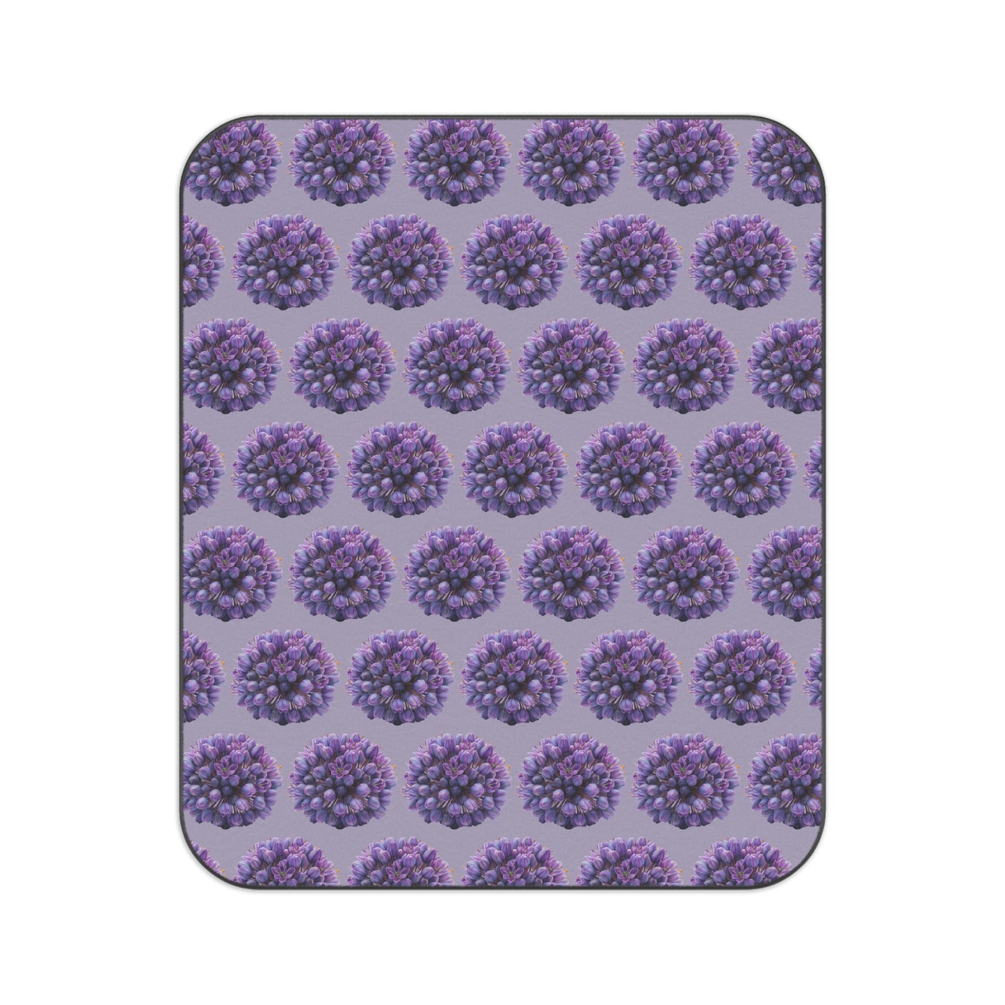Floral Purple Picnic Blanket - Outdoor Comfort for Gatherings and Celebrations