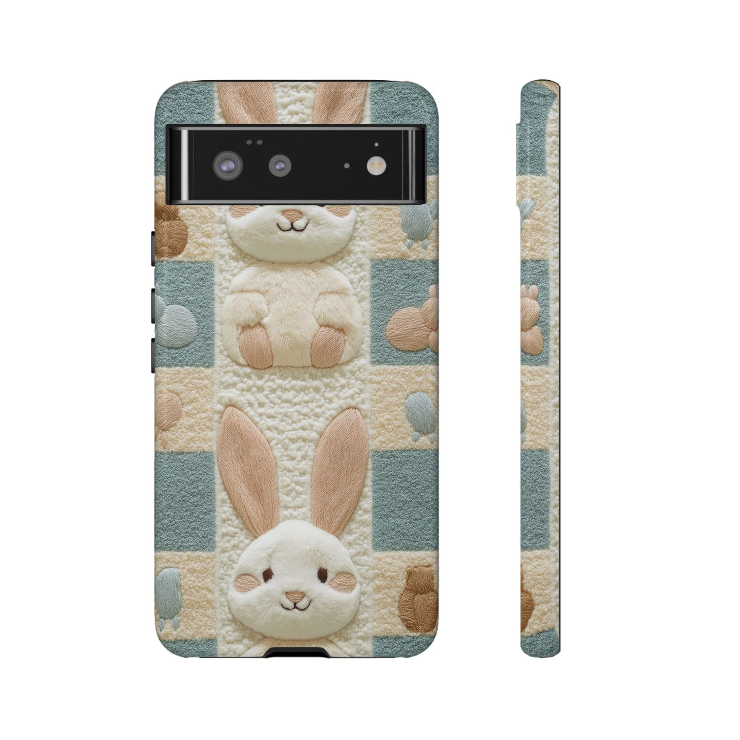 Adorable Rabbits Phone Case – Cute & Durable Protection - iPhone, Samsung, and Google case