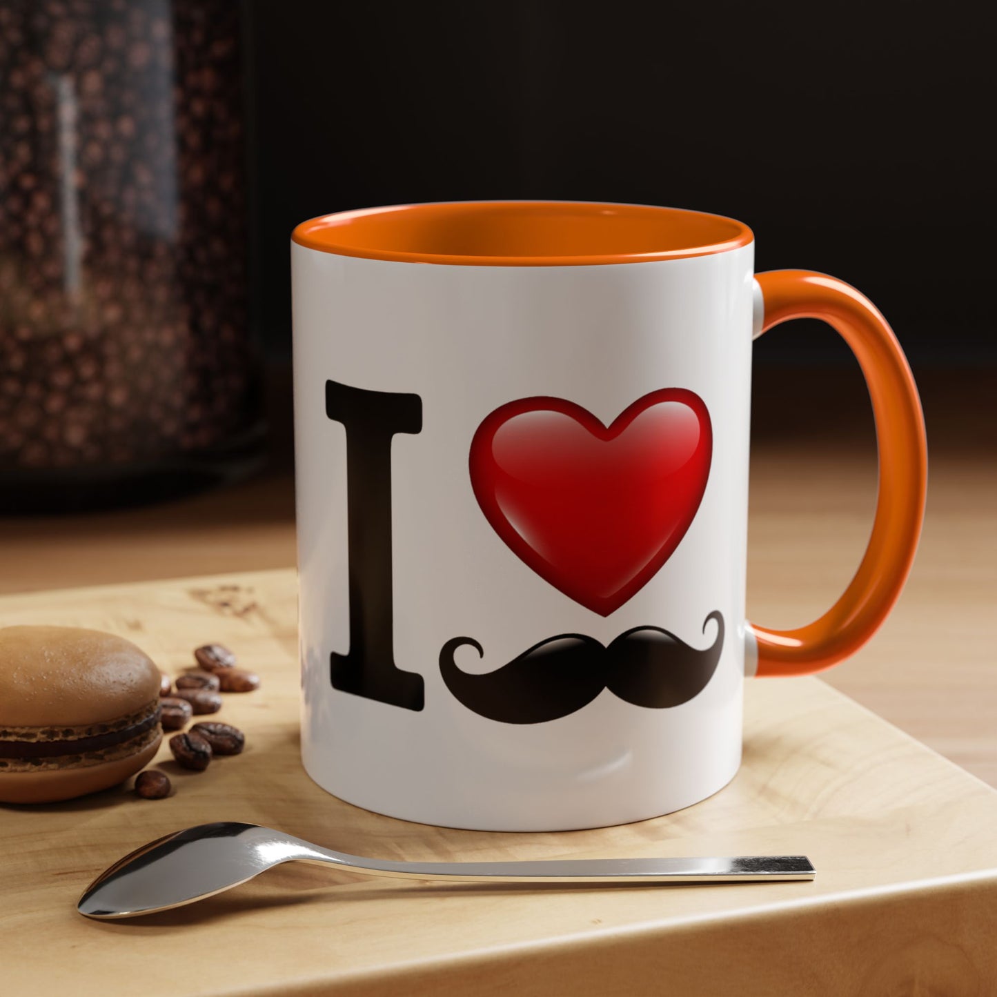 I Love Dad Accent Coffee Mug - Perfect Gift for Men - Father's Day Gift