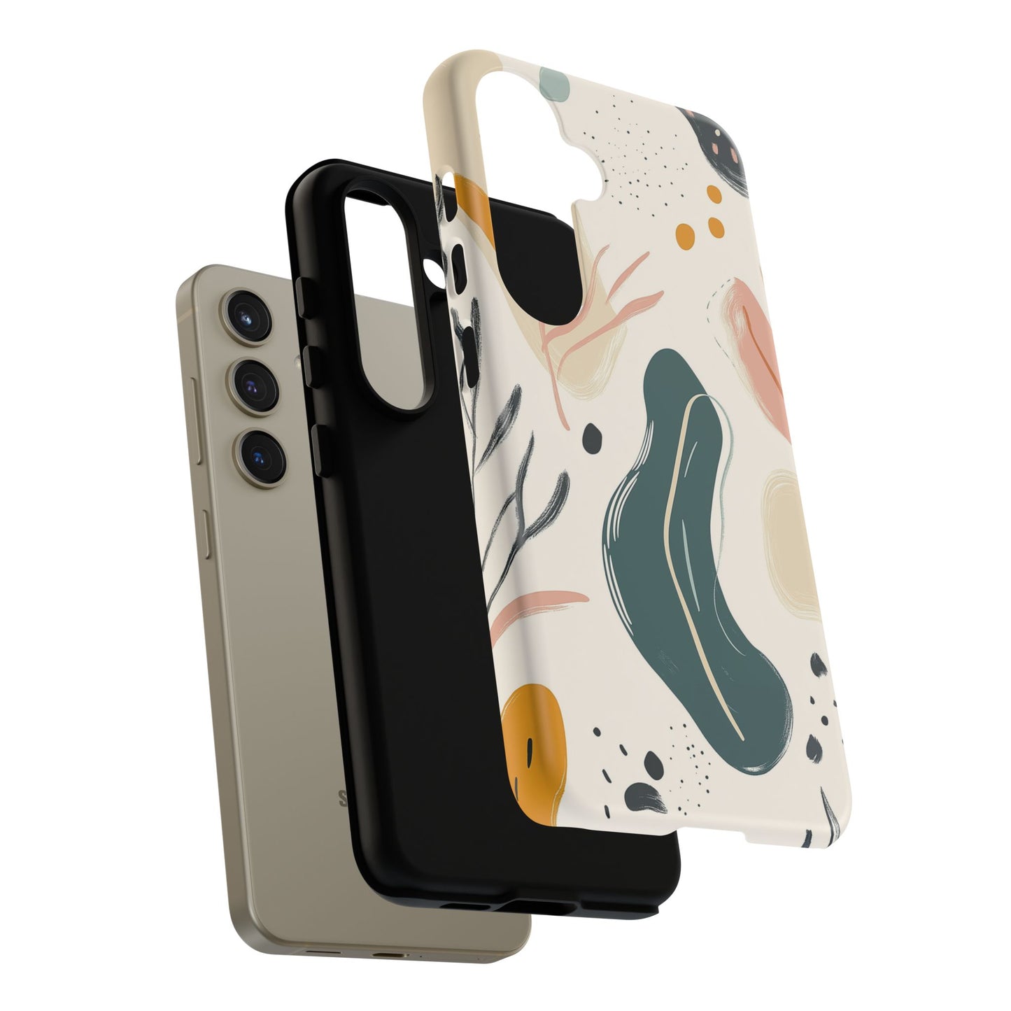 Phone Case with Abstract Art design - iPhone, Samsung, and Google case