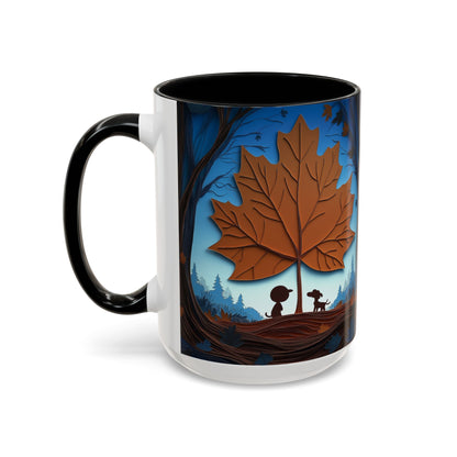 Autumn Leaf Ceramic Mug (11oz, 15oz)