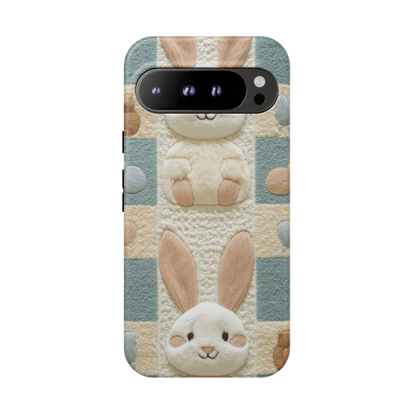 Adorable Rabbits Phone Case – Cute & Durable Protection - iPhone, Samsung, and Google case