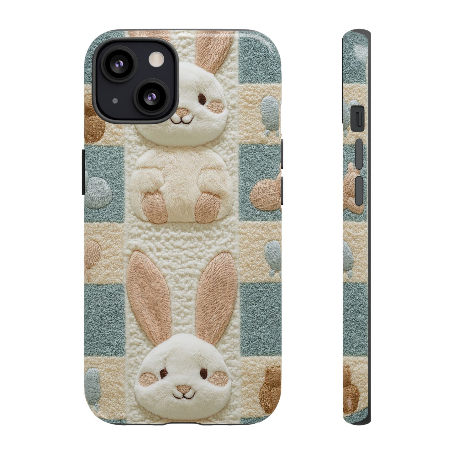 Adorable Rabbits Phone Case – Cute & Durable Protection - iPhone, Samsung, and Google case