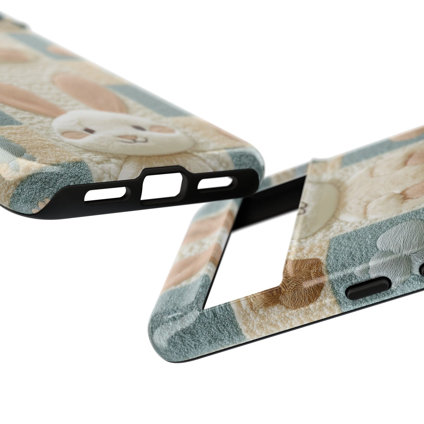 Adorable Rabbits Phone Case – Cute & Durable Protection - iPhone, Samsung, and Google case