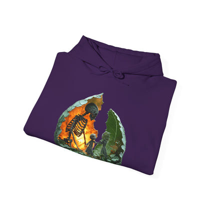 Unisex Heavy Blend™ Hooded Sweatshirt - Skeleton Design Hoodie