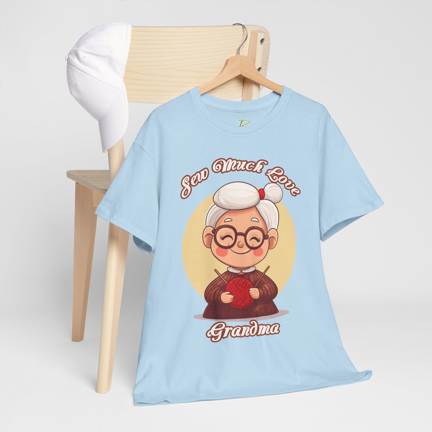 Sew Much Love Grandma Unisex Heavy Cotton Tee