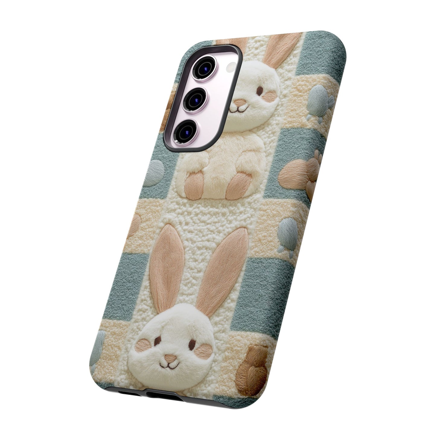 Adorable Rabbits Phone Case – Cute & Durable Protection - iPhone, Samsung, and Google case