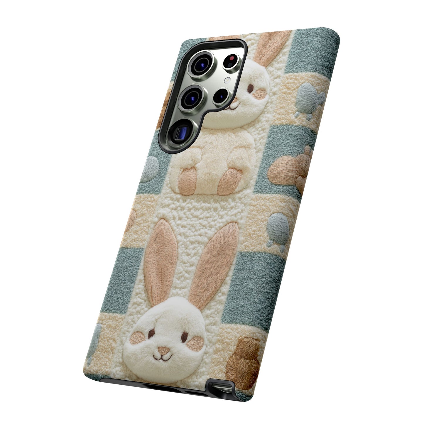 Adorable Rabbits Phone Case – Cute & Durable Protection - iPhone, Samsung, and Google case