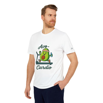 Funny Adidas Avocado Cardio T-Shirt, Unisex Workout Tee, Perfect Gift for Fitness Lovers, Gym Wear, Casual Style, Fitness Enthusiast Apparel