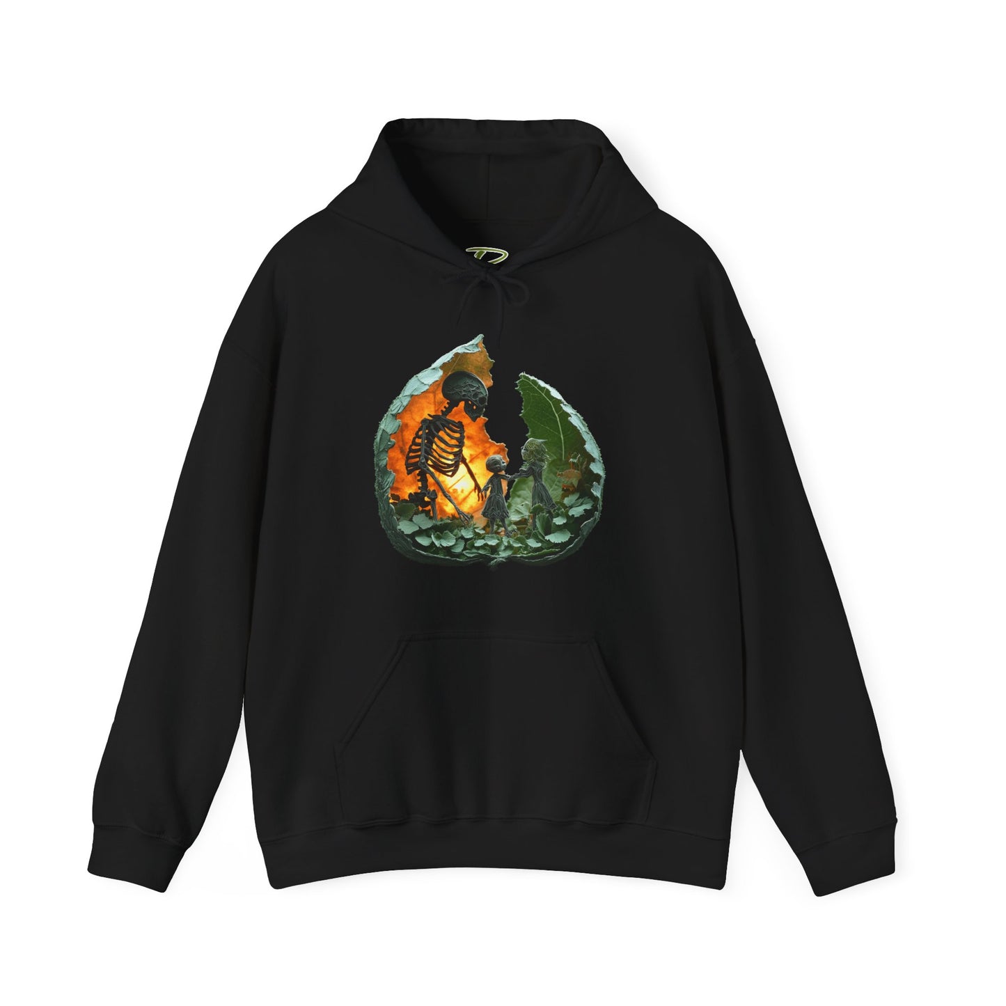 Unisex Heavy Blend™ Hooded Sweatshirt - Skeleton Design Hoodie