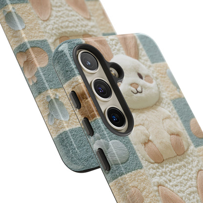 Adorable Rabbits Phone Case – Cute & Durable Protection - iPhone, Samsung, and Google case