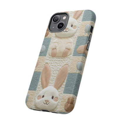 Adorable Rabbits Phone Case – Cute & Durable Protection - iPhone, Samsung, and Google case