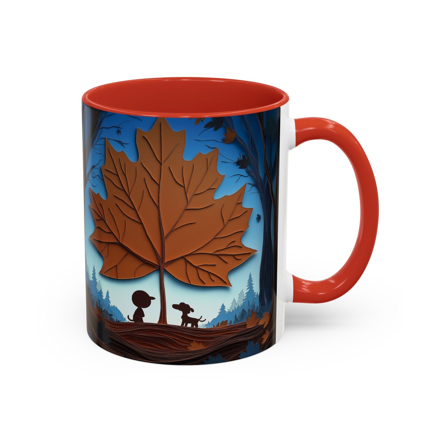 Autumn Leaf Ceramic Mug (11oz, 15oz)