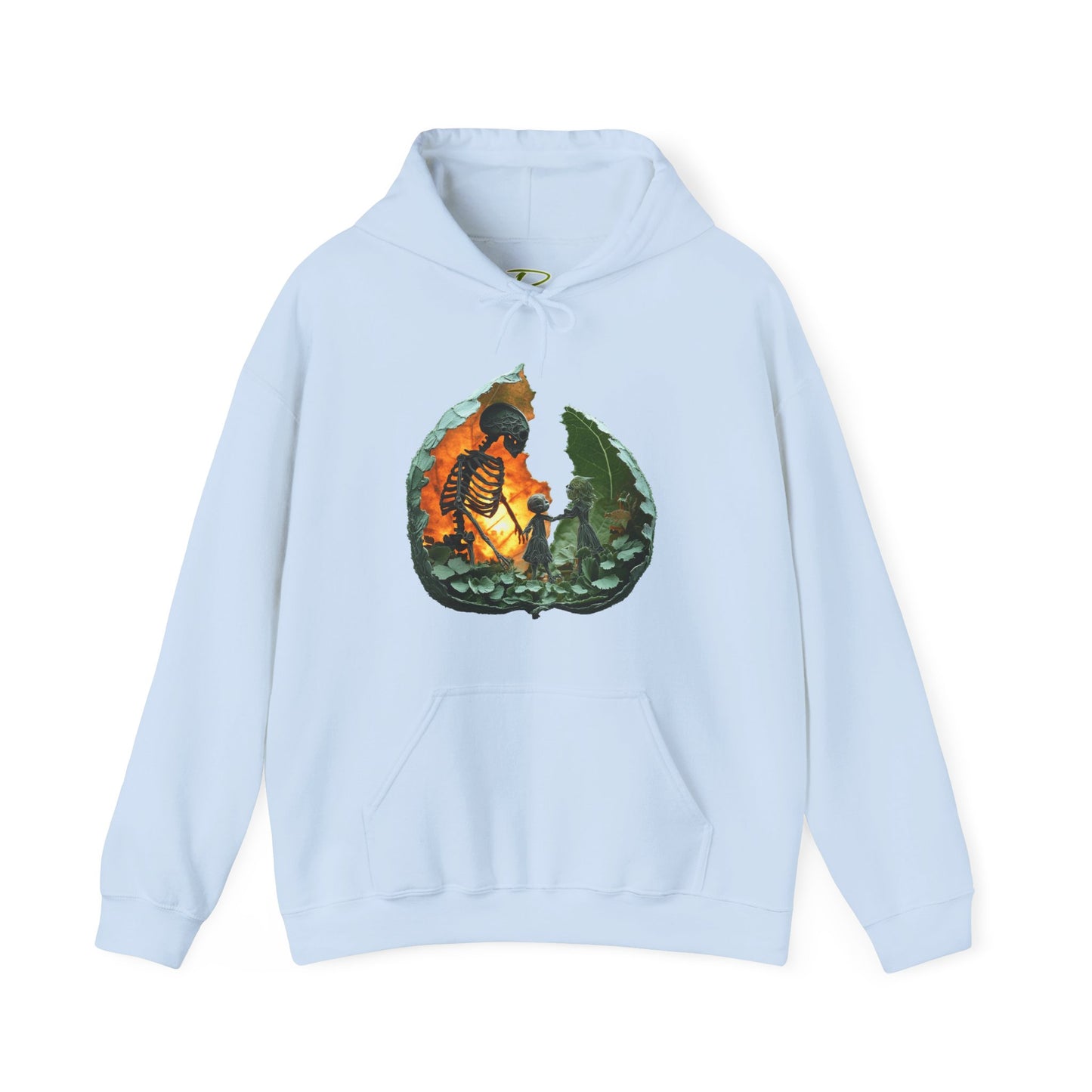 Unisex Heavy Blend™ Hooded Sweatshirt - Skeleton Design Hoodie