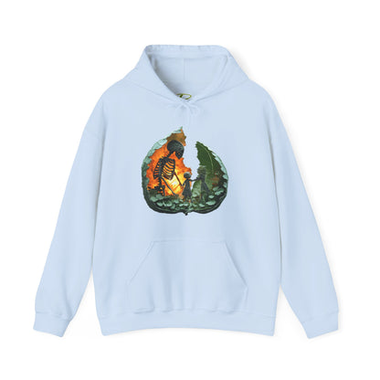 Unisex Heavy Blend™ Hooded Sweatshirt - Skeleton Design Hoodie
