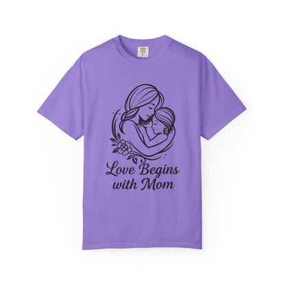 Love Begins with Mom - Gift for Mother's Day