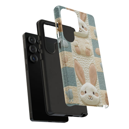 Adorable Rabbits Phone Case – Cute & Durable Protection - iPhone, Samsung, and Google case